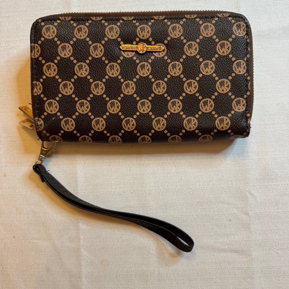 Wendy Keen Logo Wallet Wristlet Affordable Gift